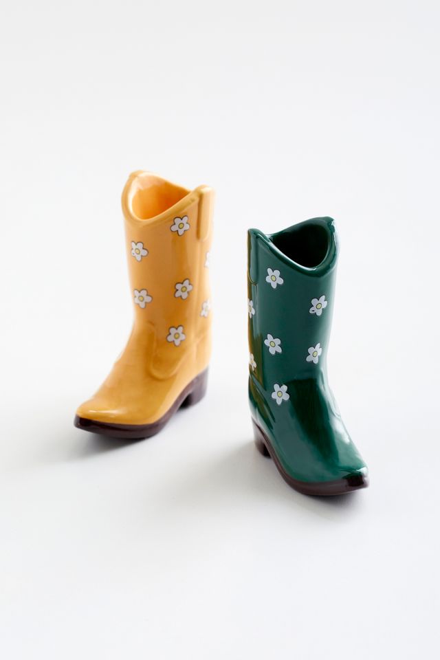 DOIY Rodeo Boot Salt & Pepper Shaker Set #1
