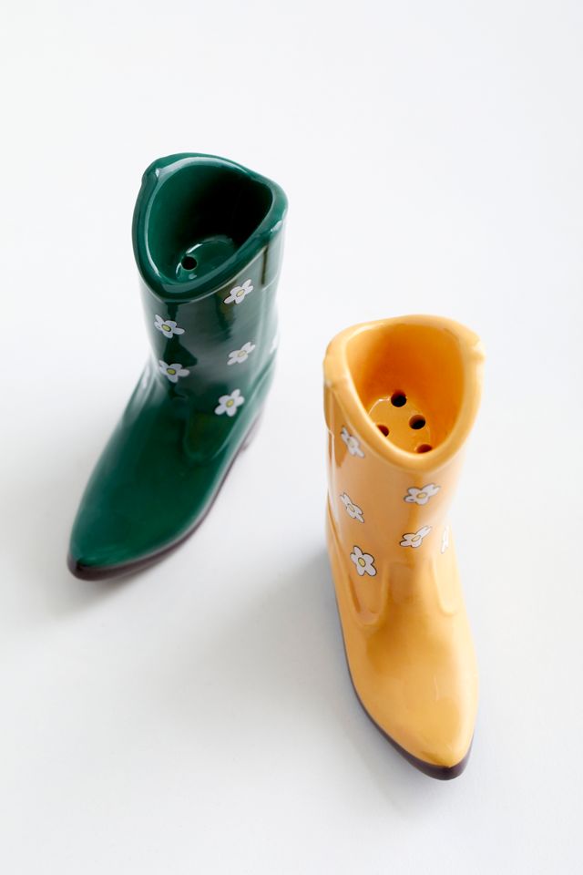 DOIY Rodeo Boot Salt & Pepper Shaker Set #2