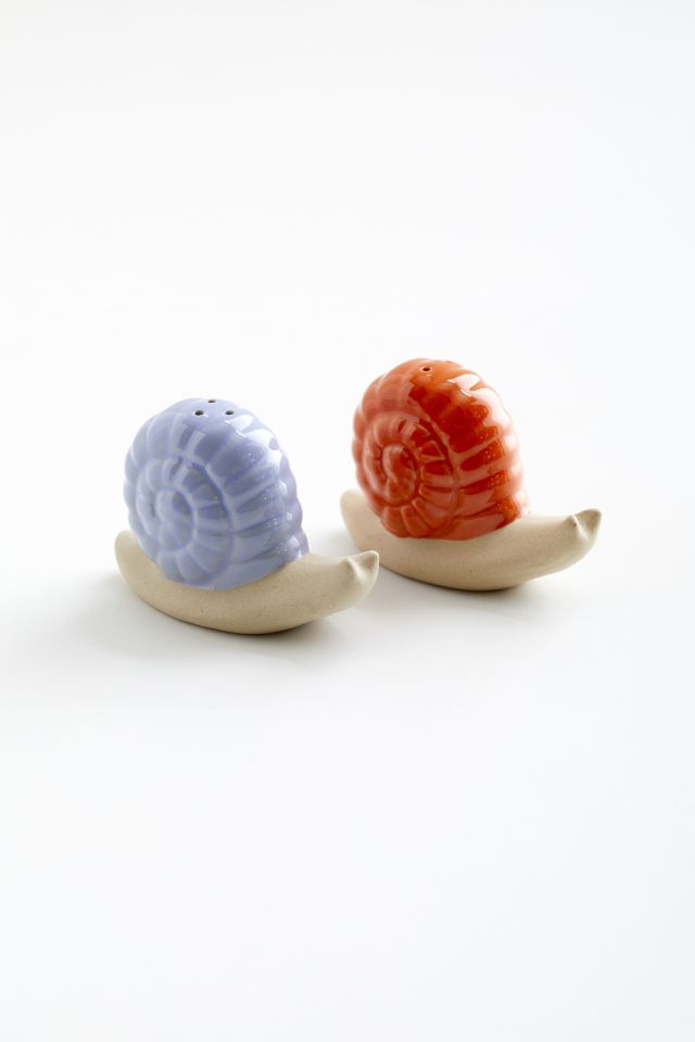 DOIY Snail Salt & Pepper Shaker Set #1