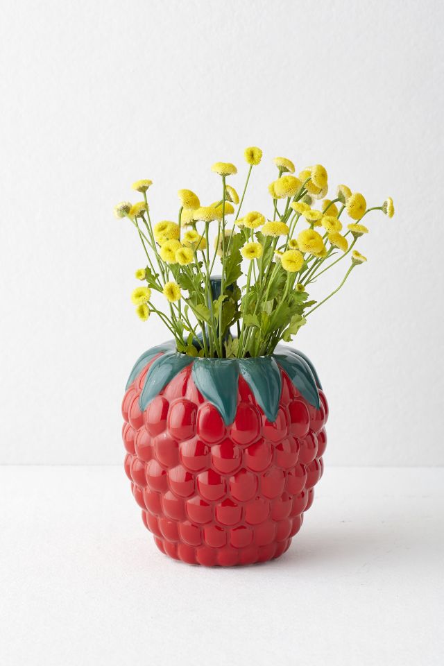 DOIY Raspberry Vase #2