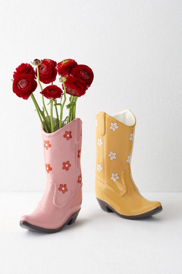 DOIY Rodeo Boot Vase #4