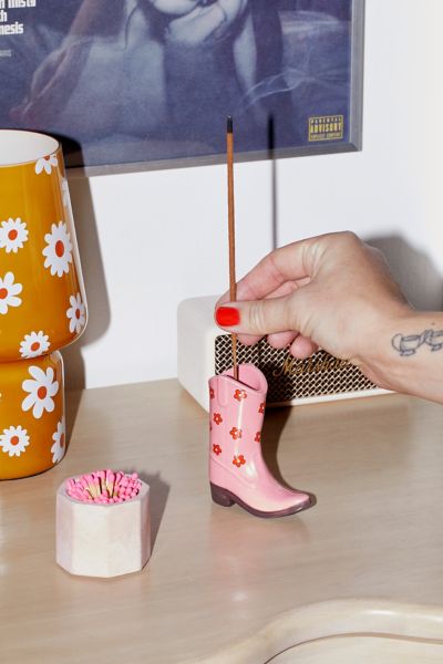 Doiy Rodeo Incense Holder In Pink At Urban Outfitters In Pink