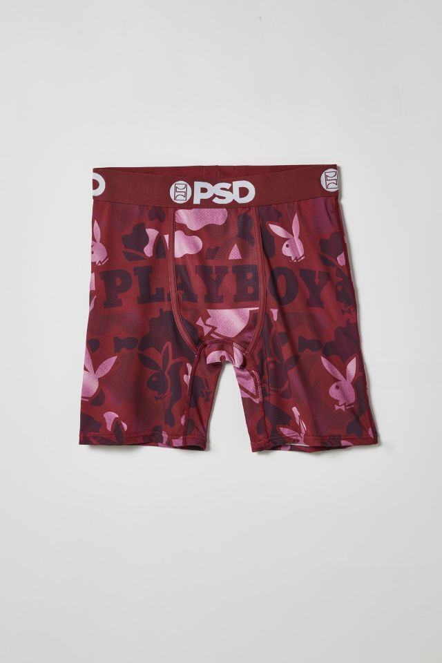 PSD x Playboy Red Silk Boxer Briefs