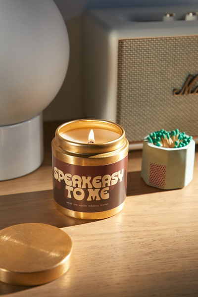 urban outfitters tobacco candle Urban Outfitters Lightened Candle Co. 9 oz Candle In Pink At In Red