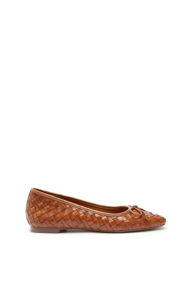 Schutz Arissa Braided Leather Ballet Flat #4