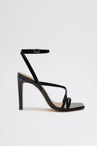 Schutz Bari Leather Strappy Heel In Black, Women's At Urban Outfitters