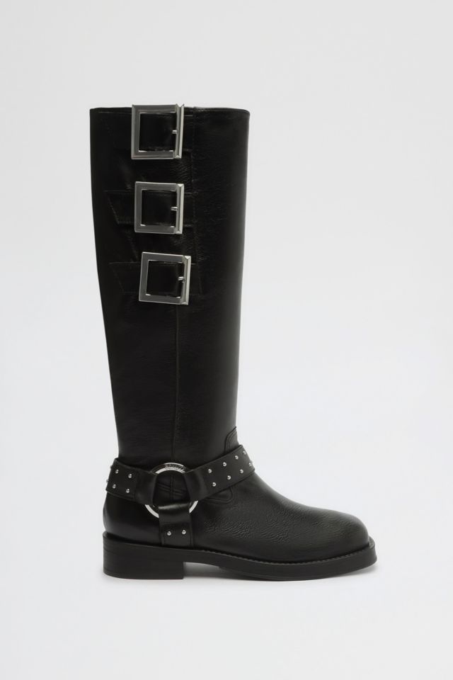 Schutz Luccia Leather Moto Boot | Urban Outfitters