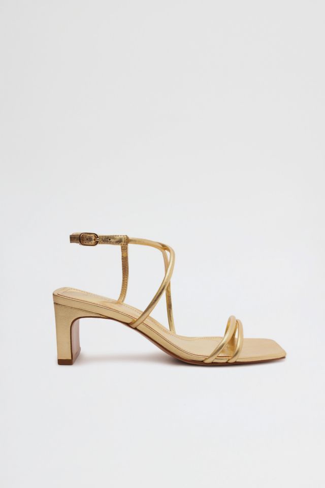 Schutz Aimee Leather Strappy Heeled Sandal | Urban Outfitters