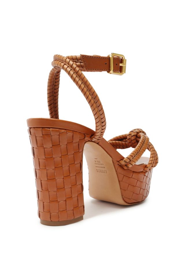 Schutz Kathleen Braided Leather Platform Sandal #2
