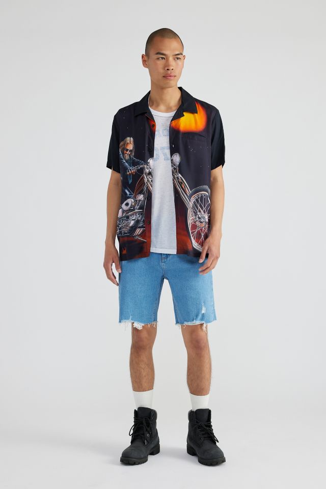 Loser Machine X David Mann Kickstart Short Sleeve Shirt #2
