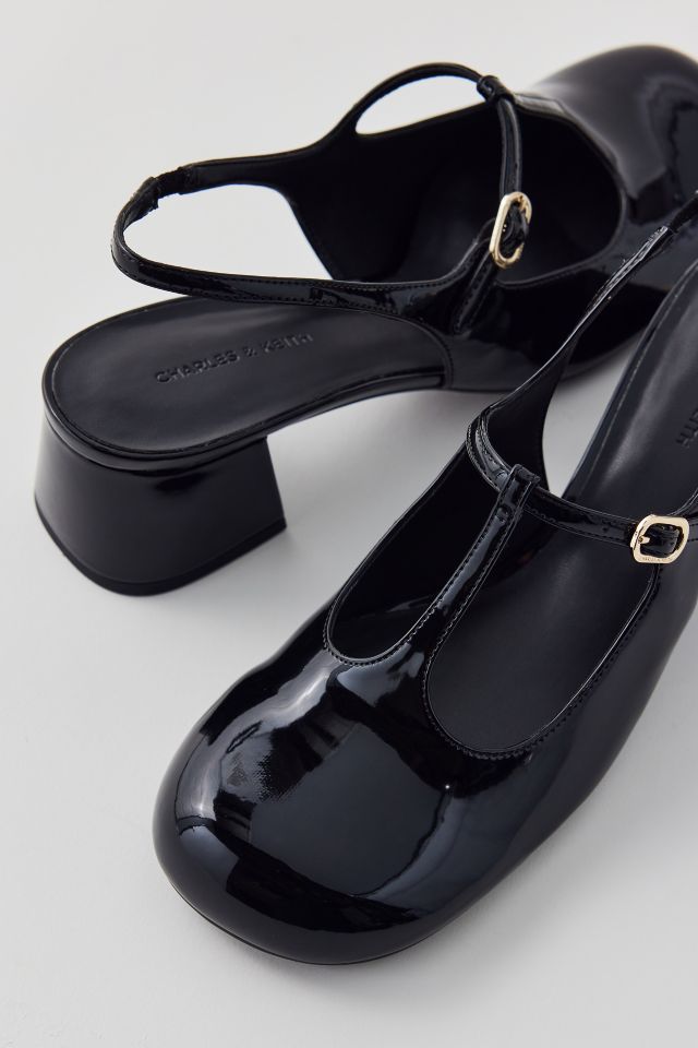Charles & Keith T-Bar Slingback Mary Jane Heel #2