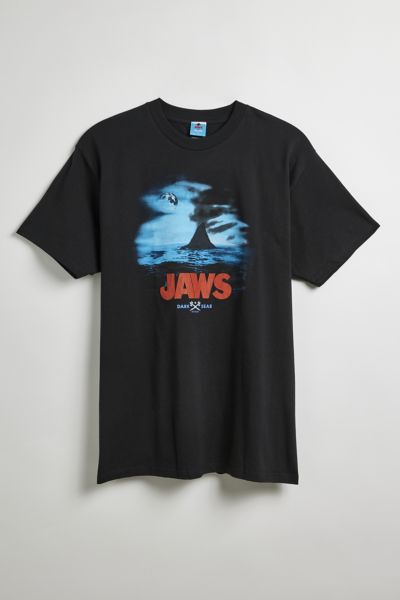 Shop Dark Seas X Jaws Super Thriller Tee In Black, Men's At Urban Outfitters