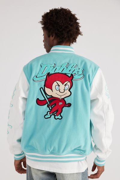 New Era Diablos Rojos Del Mexico Patch Bomber Jacket