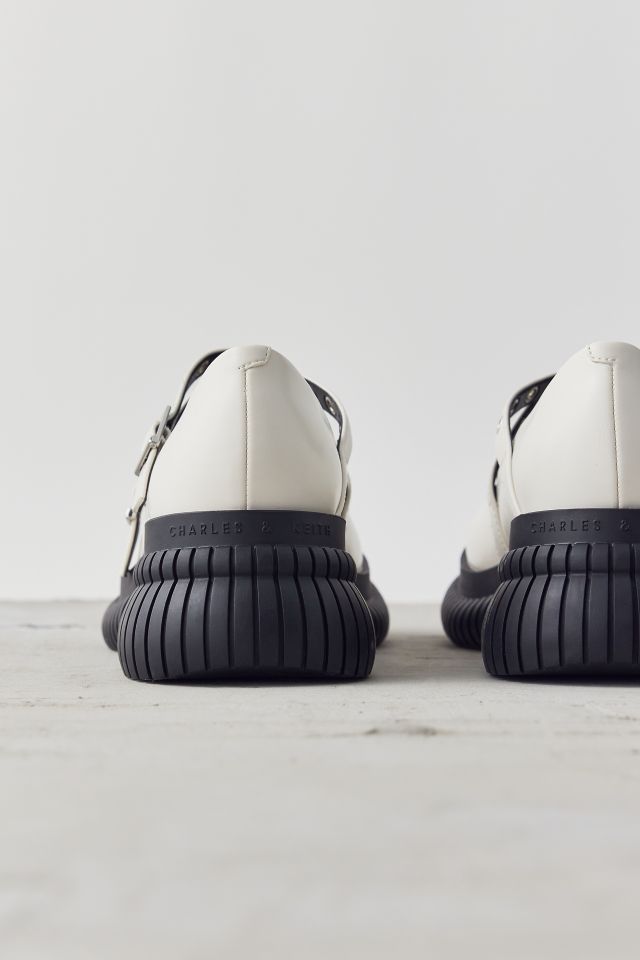 Charles & Keith Grommet-Strap Lug Platform Mary Jane Shoe #2