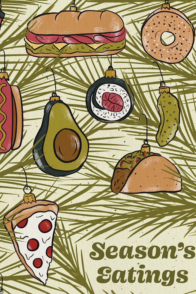 Boss Dotty Season’s Eatings Holiday Greeting Card #1