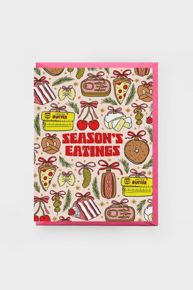Boss Dotty Season’s Eatings Holiday Greeting Card