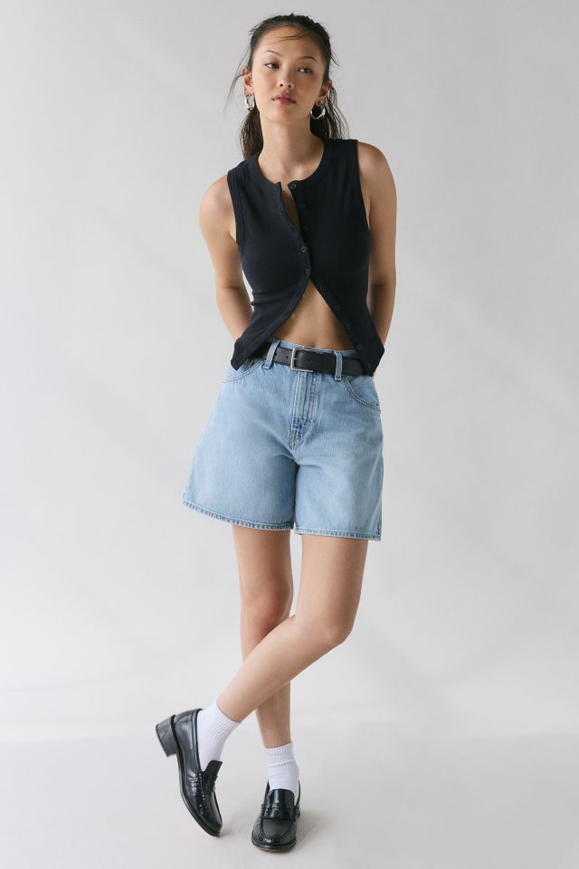 Levi's® High Rise Baggy Denim Short