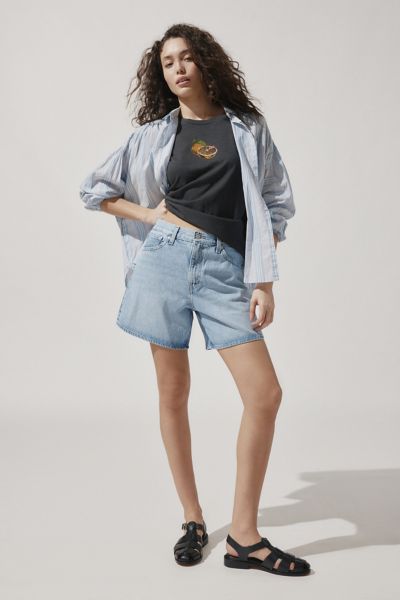 Levi's® High Rise Baggy Denim Short