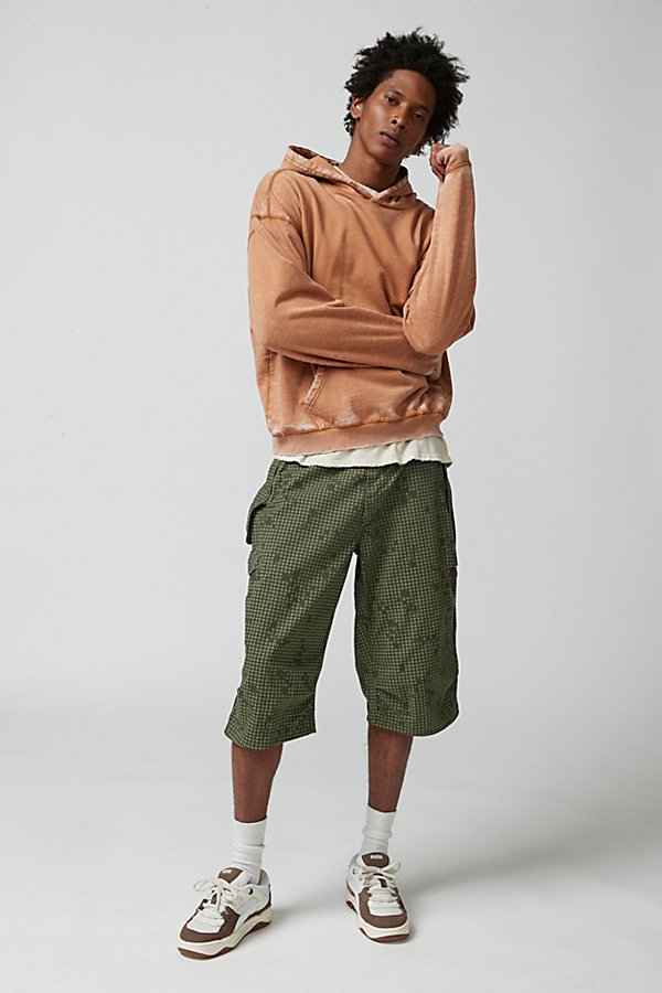 Urban Renewal Remade Digital Camo Cropped Pant In Green, Men's At Urban Outfitters