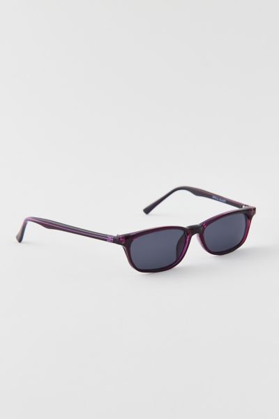 Shop Urban Renewal Vintage Joe's Square Sunglasses In Purple, Women's At Urban Outfitters