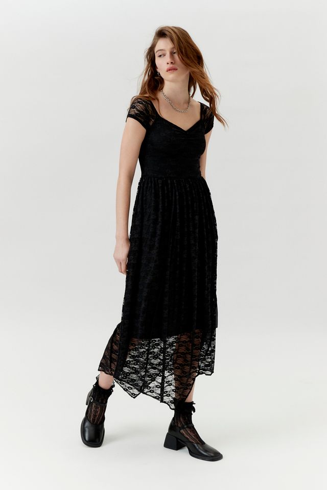 lace cap sleeve maxi dress Lace Bridal Dress - Cap Sleeve Bridal Dress - V-Back Bridal Dress