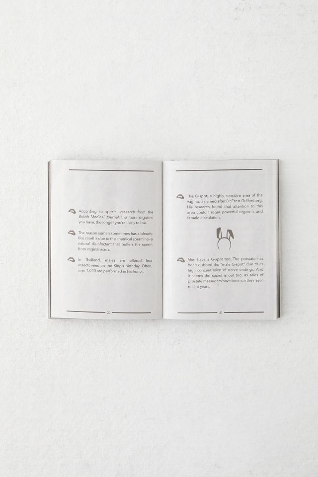 The Little Book Of Sex Facts By Sadie Cayman #1