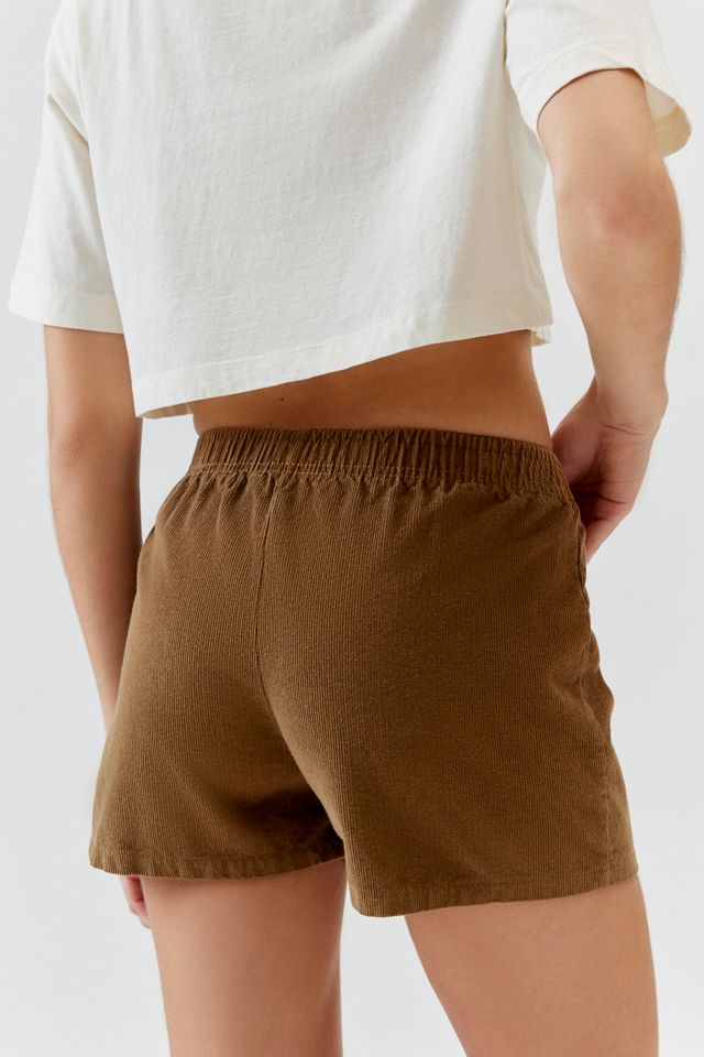 Urban Renewal Remade Overdyed Cord Short | Urban Outfitters