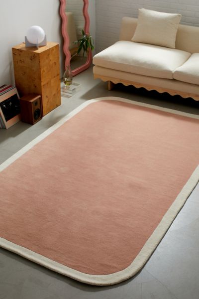 Urban Outfitters Aine Hand-tufted Rug In Pink At