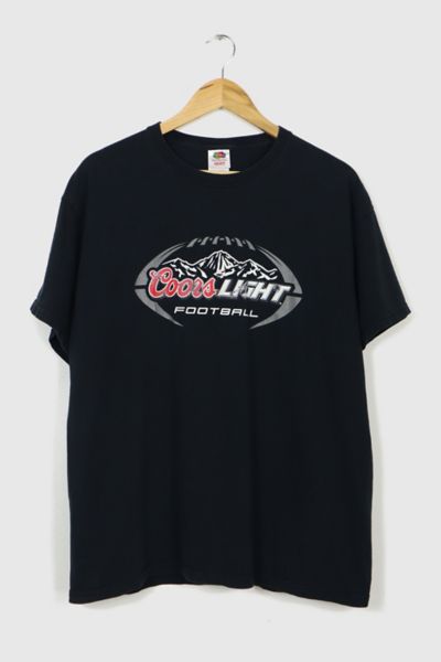 Vintage Coors Light Football Tee | Urban Outfitters