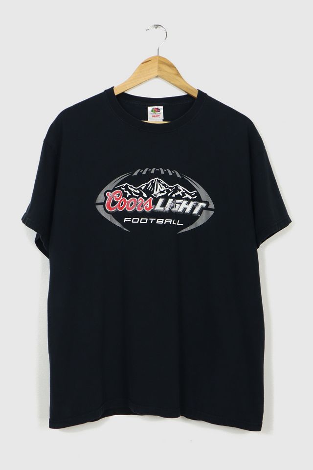 Vintage Coors Light Football Tee Urban Outfitters
