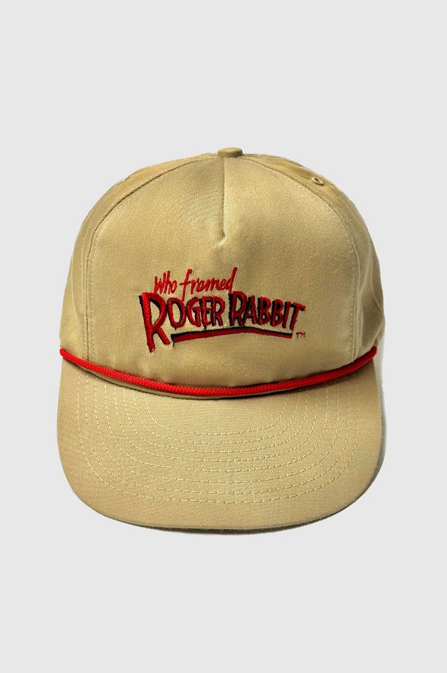Vintage 1980’s Who Framed Roger Rabbit Disney USA Snapback Hat | Urban ...