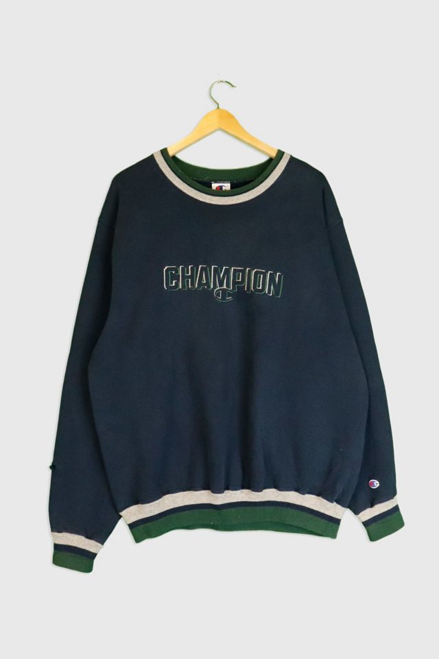 Champion embroidered sweater clearance vintage