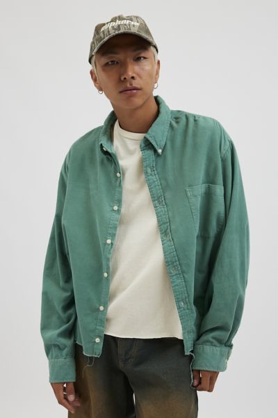 Urban Renewal Remade Overdyed Cord Long Sleeve Shirt