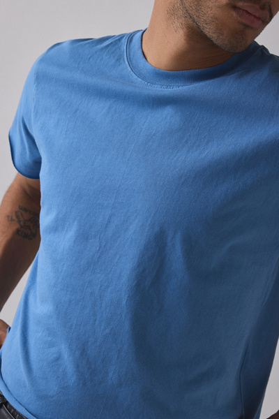 ReMADE By UO Boxy Cropped Raw Cut Tee