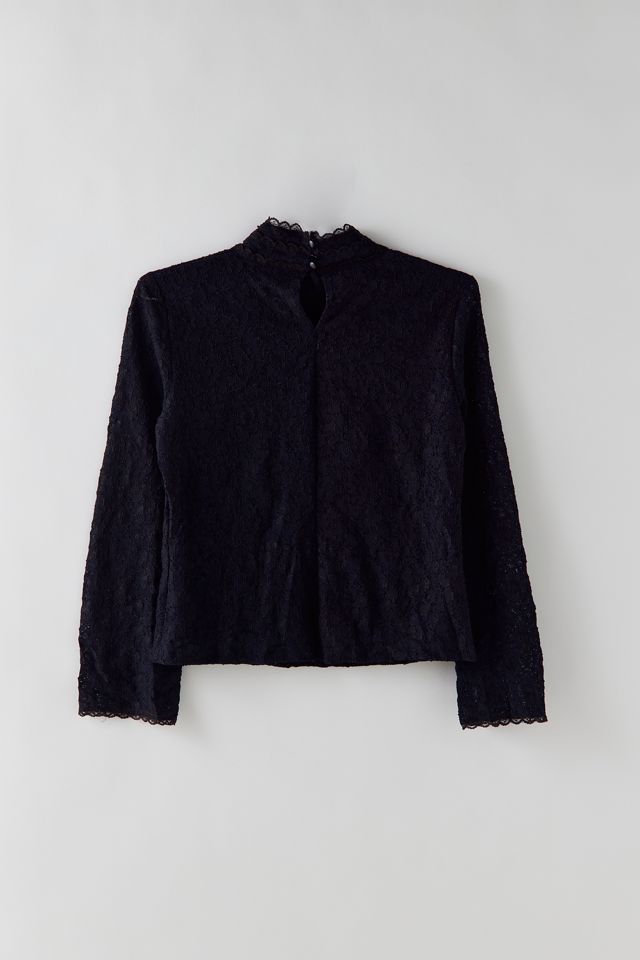 0401~Turtleneck Lurex Top with Breast-pocket