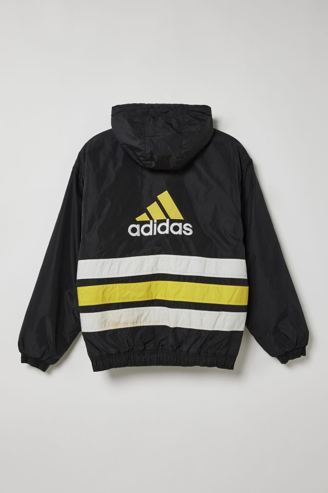 Vintage adidas cheap pullover jacket