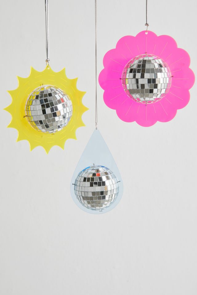 Tiny Deer Studio  Mini Tear Drop Hanging Disco Ball #3
