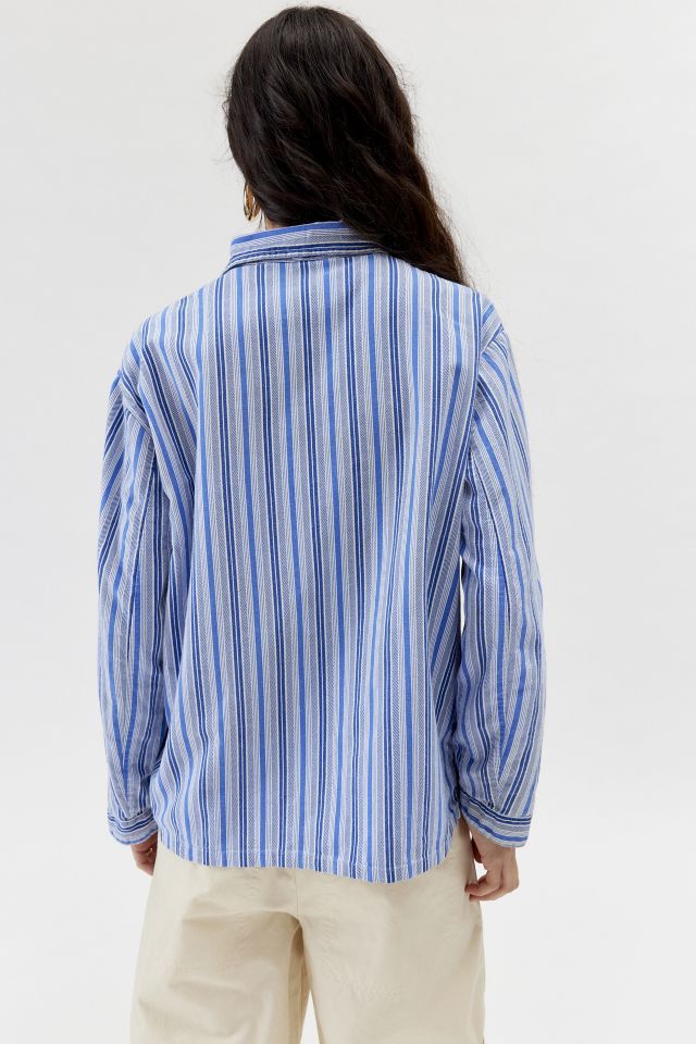Urban Renewal Vintage Striped PJ Shirt #3