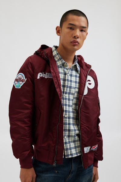 Vintage Philadelphia Phillies Jacket AUTHENTIC Majestic MLB