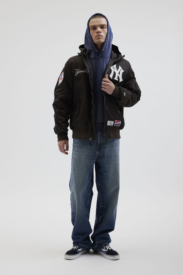 New Era X Alpha Industries New York Yankees Varsity Jacket #2