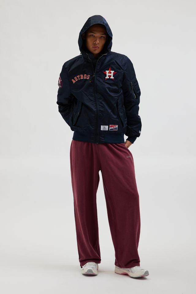 New Era X Alpha Industries MLB Houston Astros Varsity Jacket #2