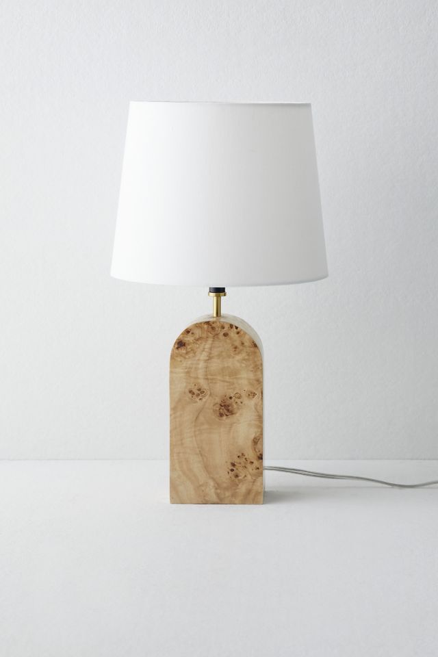 Burl Wood Table Lamp #2