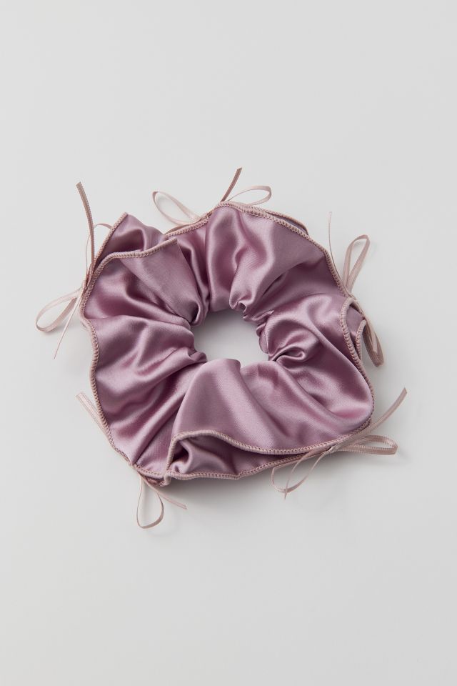 Satin Bow Scrunchie #1