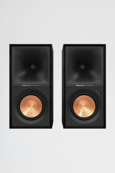 Klipsch R-50pm Powered High-fidelity Bookshelf Speakers In Black At Urban Outfitters