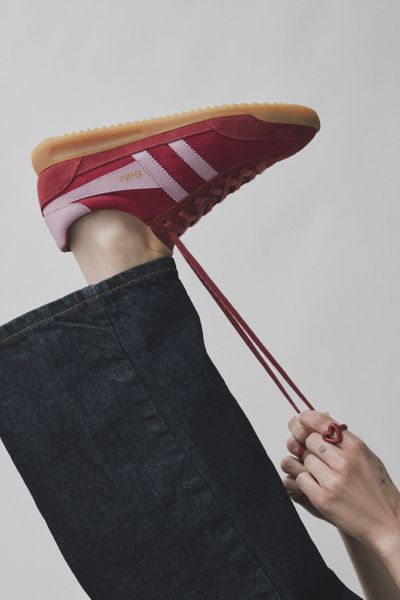 GOLA WOMEN'S TORNADO SNEAKER IN DEEP RED/CANDY, WOMEN'S AT URBAN OUTFITTERS 