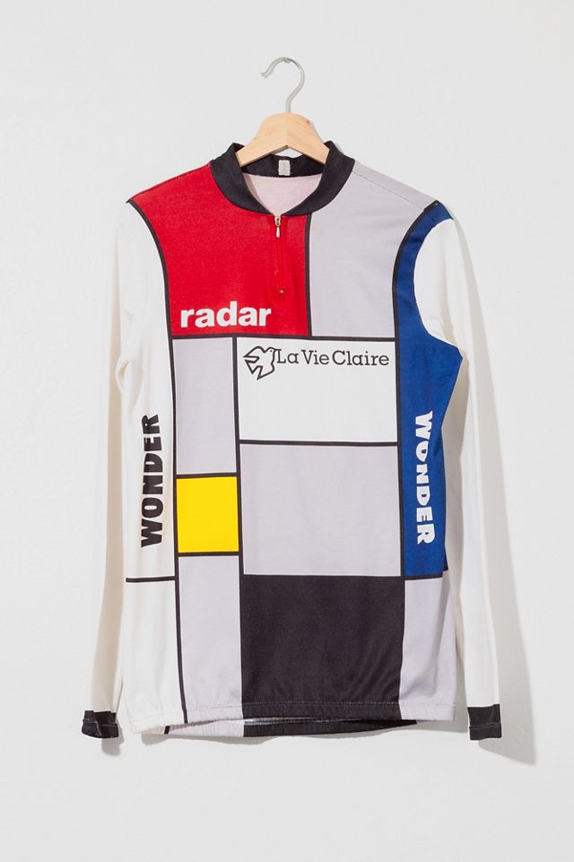 Maillot Cyclisme Rétro La Vie Claire Santini - Taille XL, état Correct