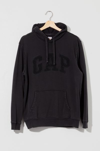 Black and white outlet gap hoodie