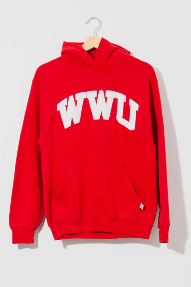 Russell athletic red hoodie hot sale