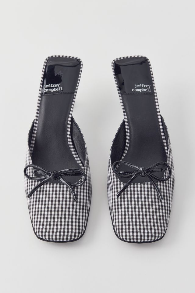 Jeffrey Campbell Ensue Gingham Heeled Mule #3