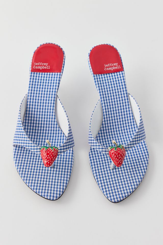 Jeffrey Campbell Shortcake Gingham Kitten Heel #2